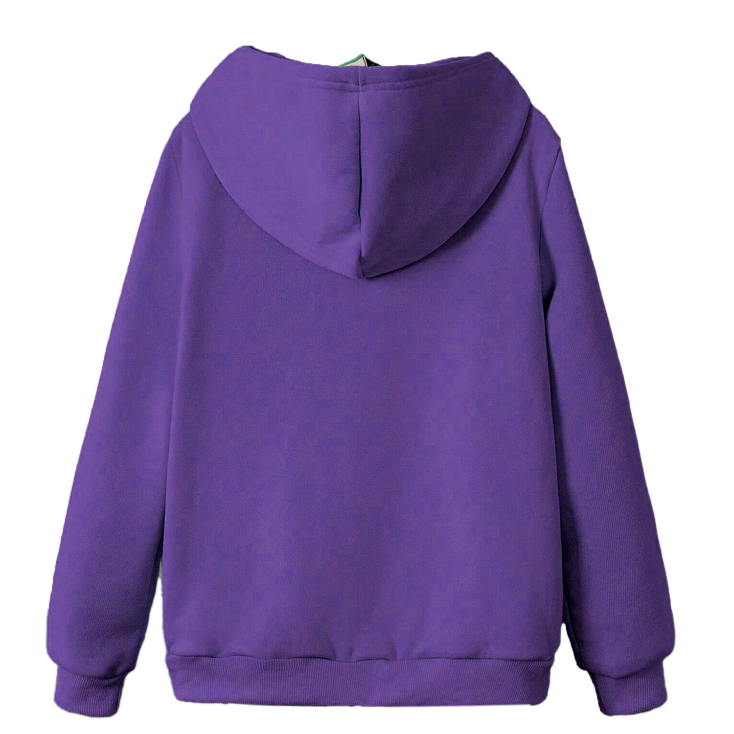 Kidloza Half-Zipper Purple Hoodie
