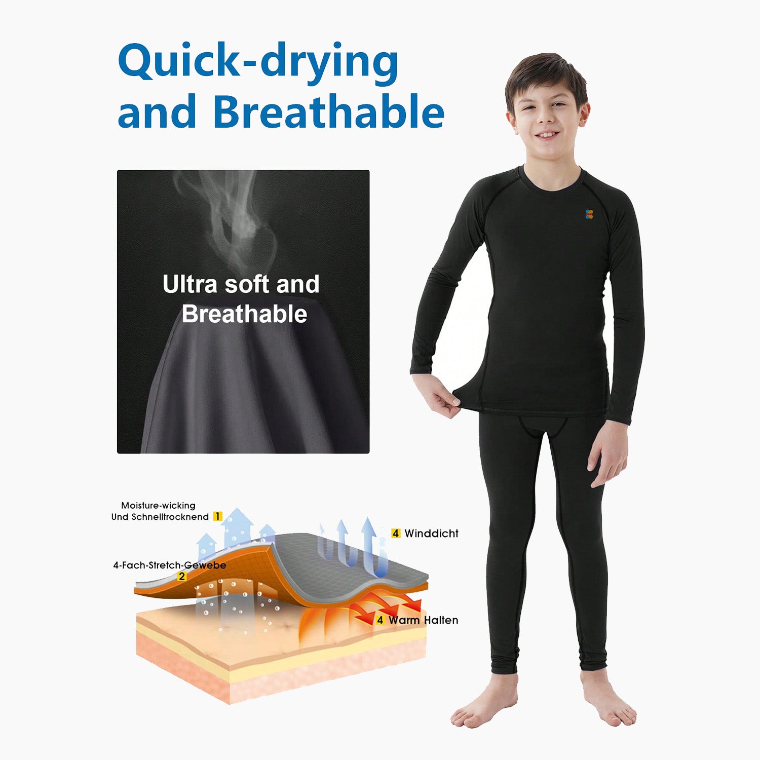 Kidloza Boys Compression Set