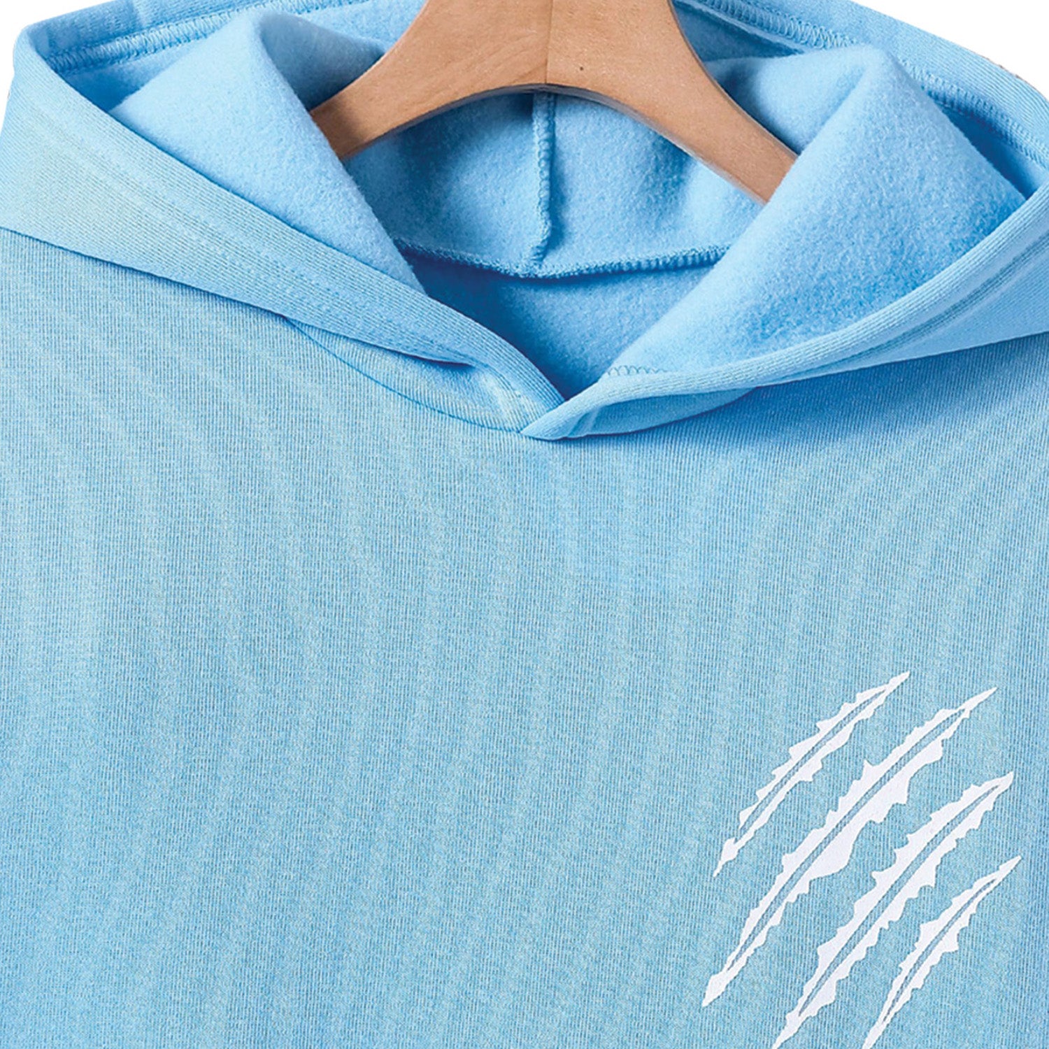 Kidloza 2pcs Teen Boys' Basic Casual Sports Style Long Sleeve Shirt And Long Pants Set