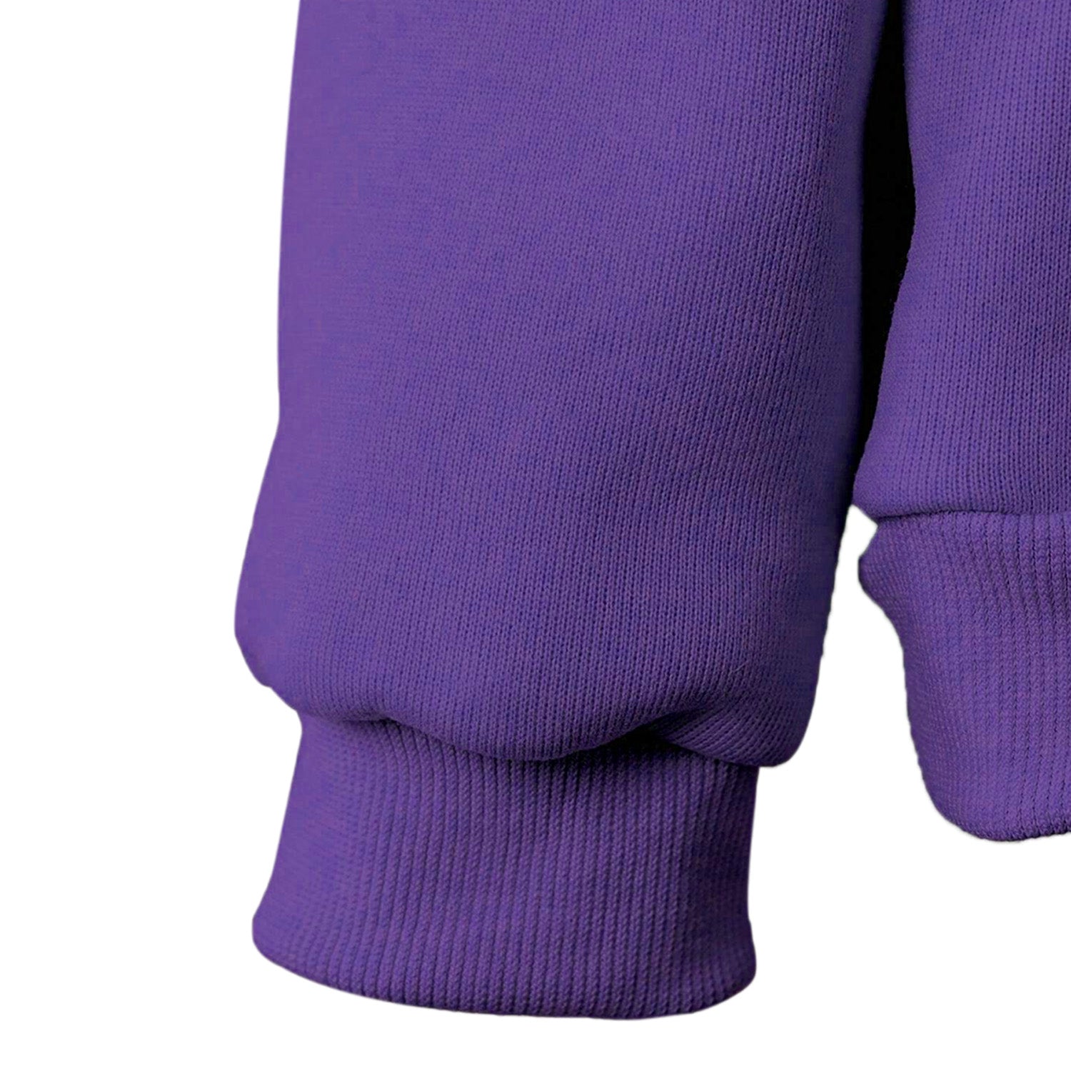 Kidloza Half-Zipper Purple Hoodie