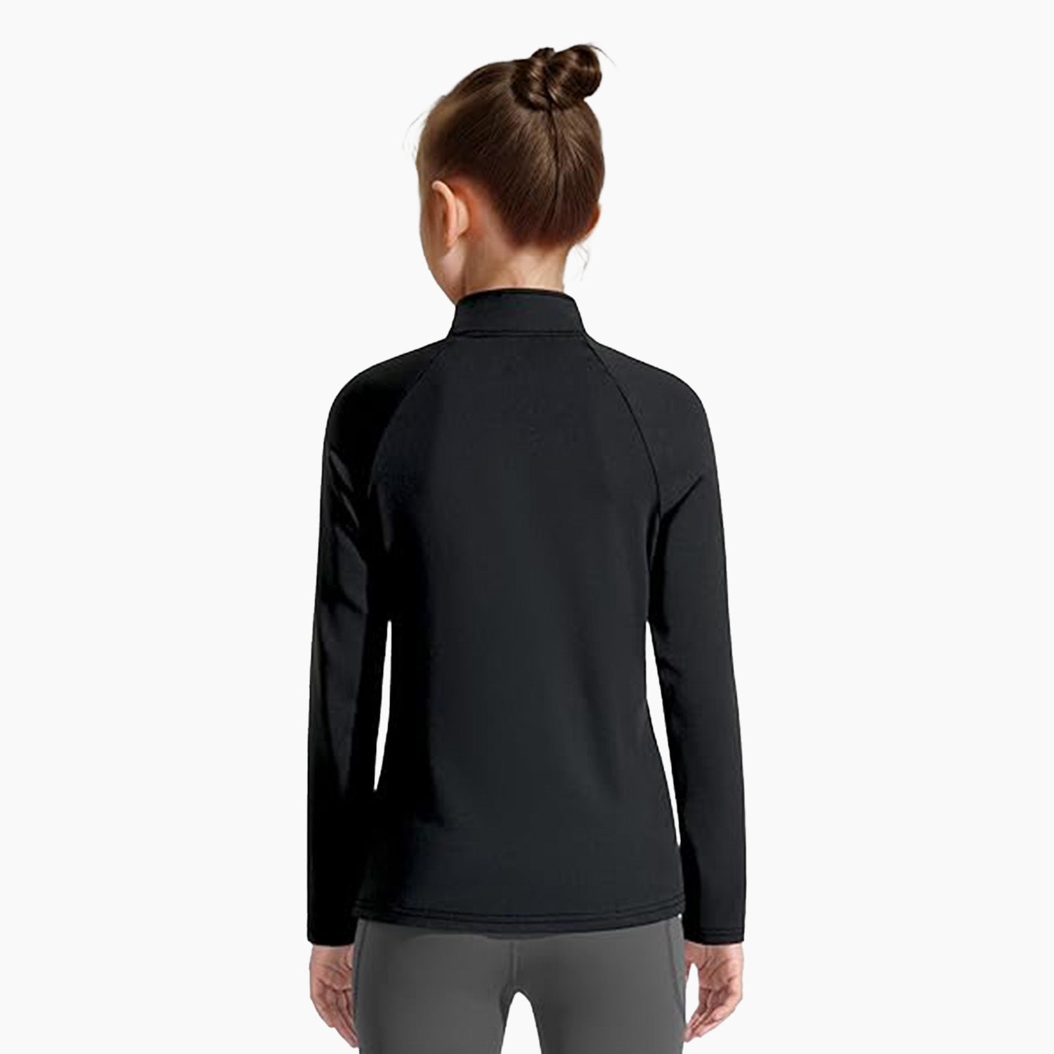 Kidloza Girls' Athletic Quarter Zip Pullover