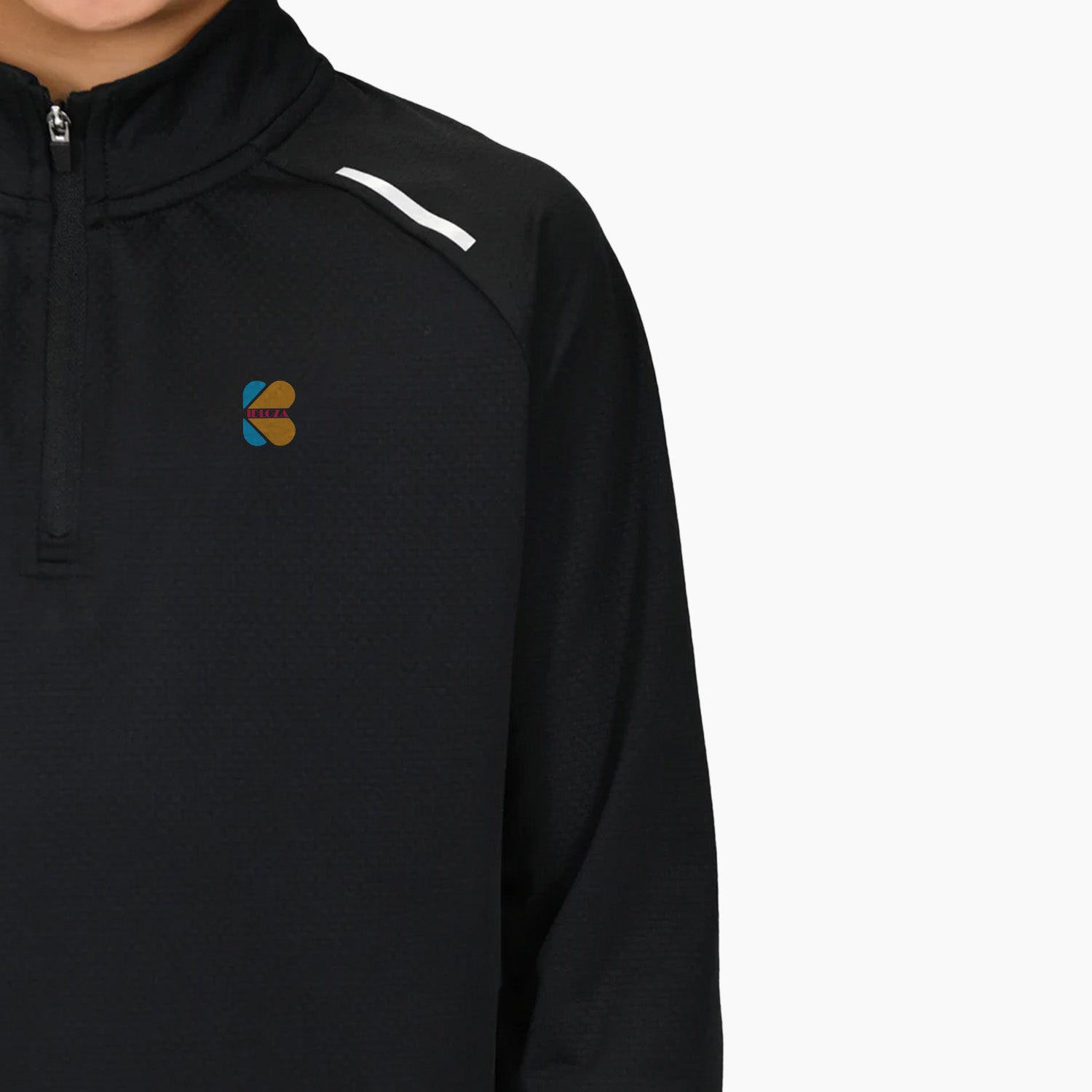 Kidloza Boys Soar 1/4 Zip in Black